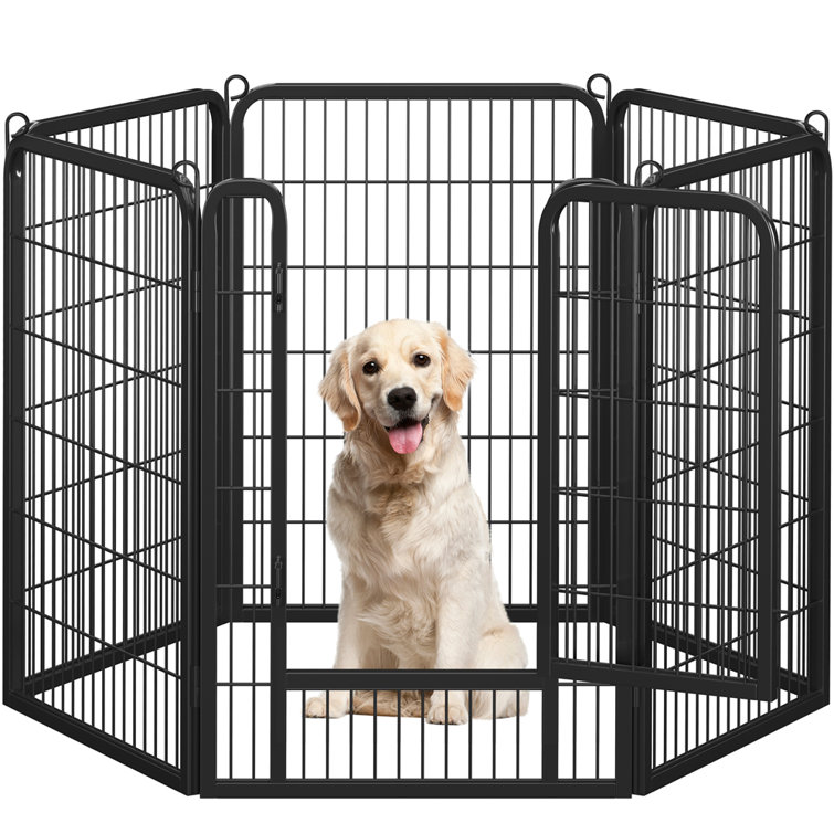 Dog exercise pen with door sale